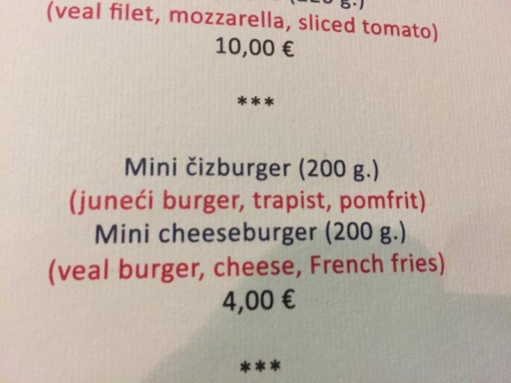Mini Cheese Burger 2