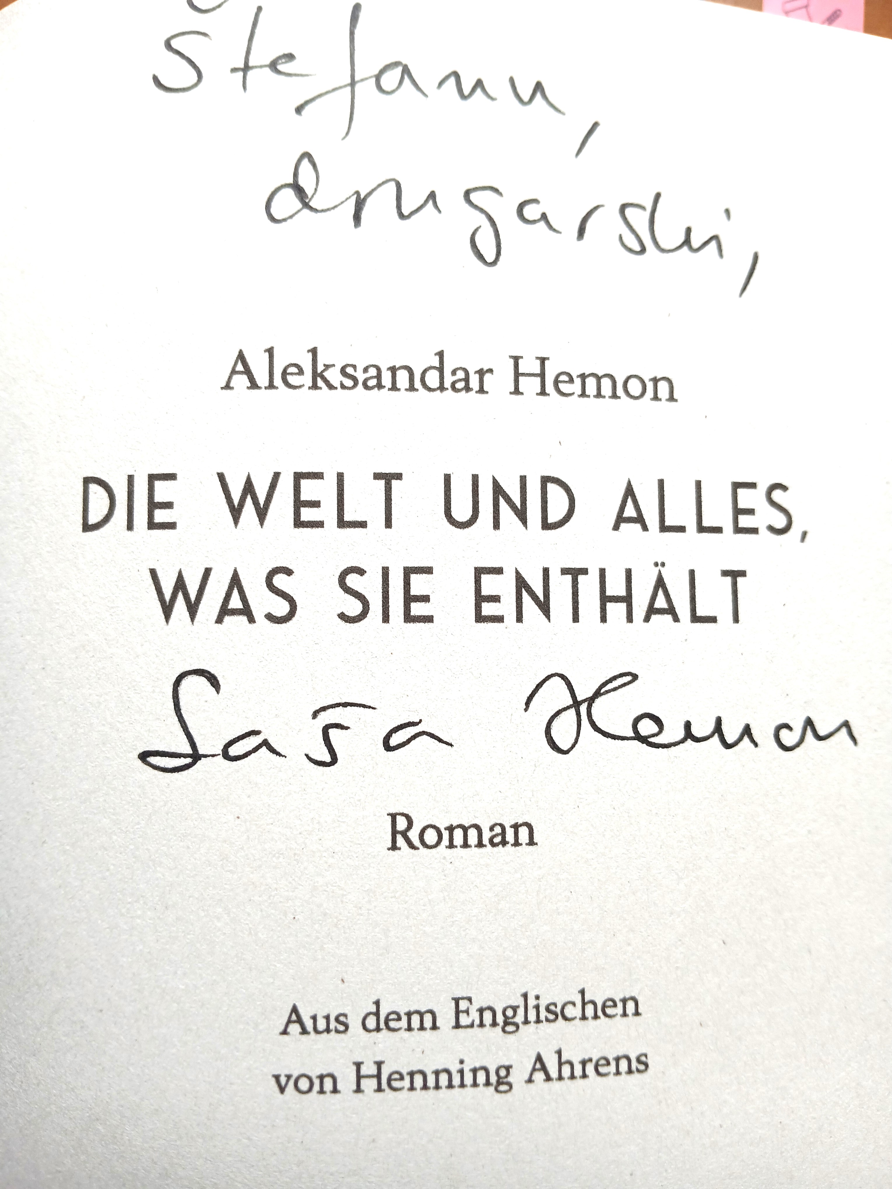 Hemon signert
